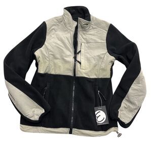 Exotic Identity Women's Fleece Jacket Size S Multicolor‎ Casual Fall